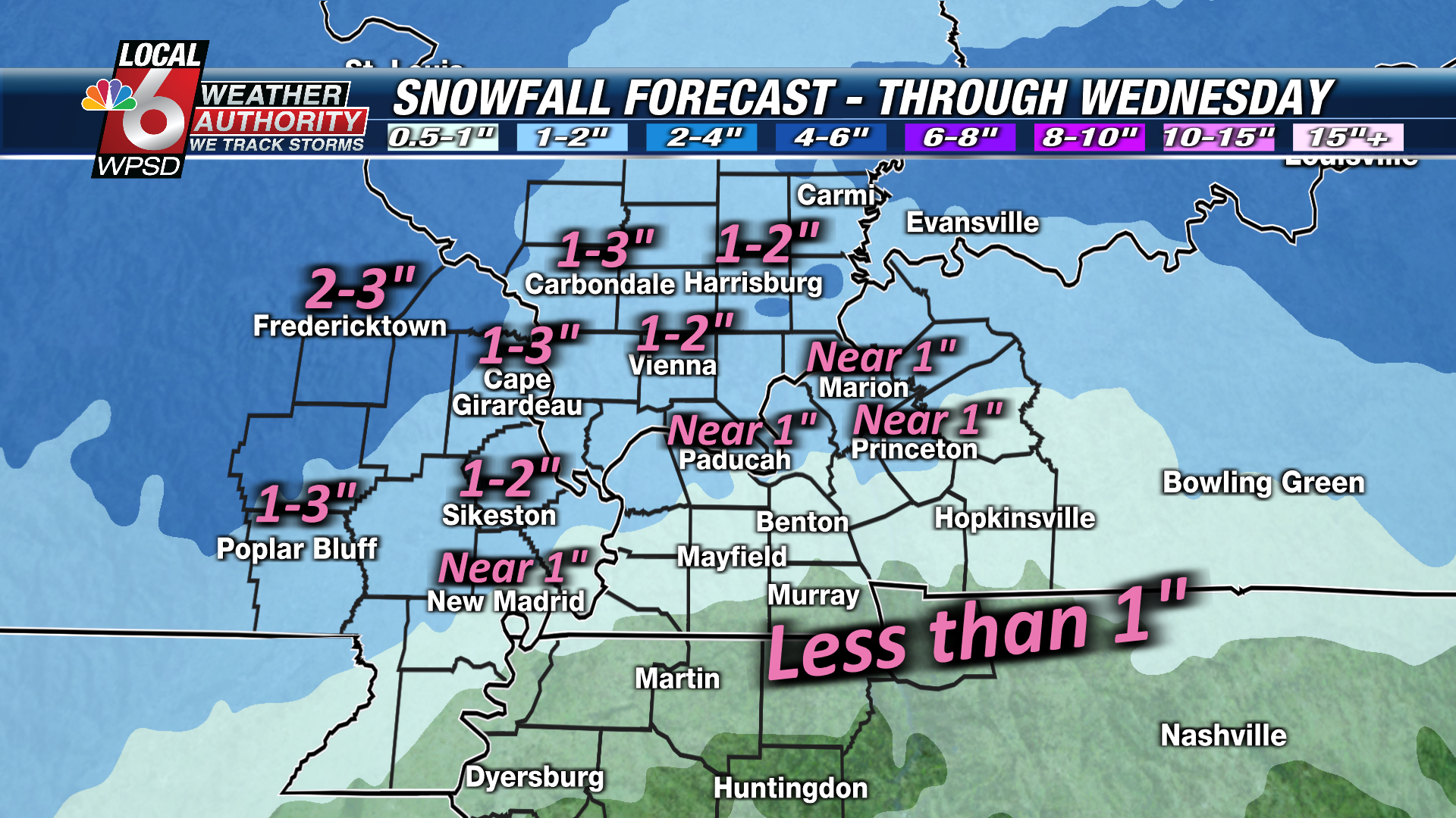 snow totals